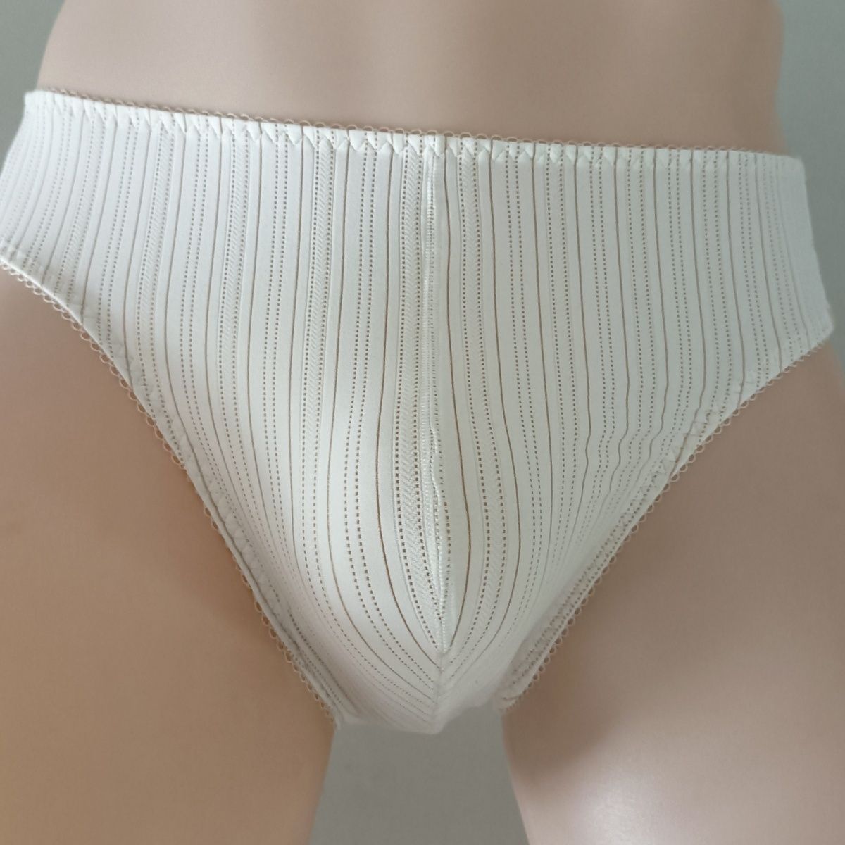 Boxer Brief Pack Cotton - Stripe Design Man's Beige Color Briefs