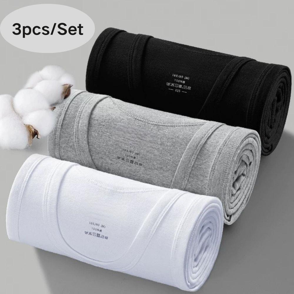 Sleeveless Undershirt - 3pcs/lot Cotton Mens Tank Tops Sleeveless