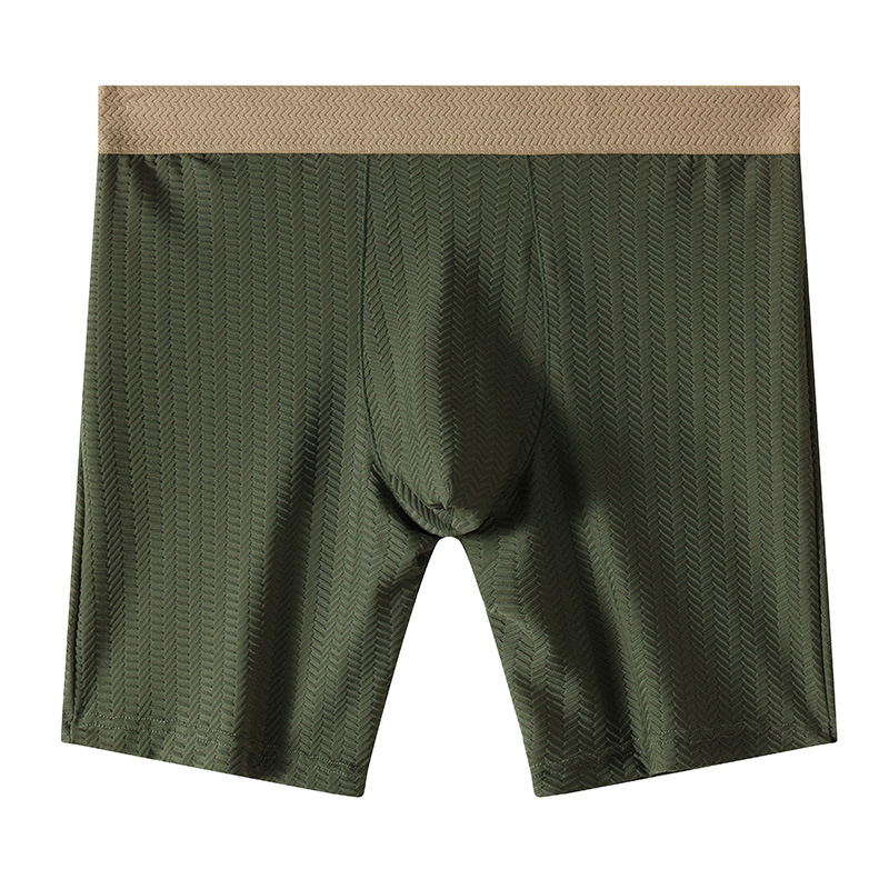 Mens Boxer Shorts Homme Nylon  - Long Leg Trunk Men recensione e prezzo