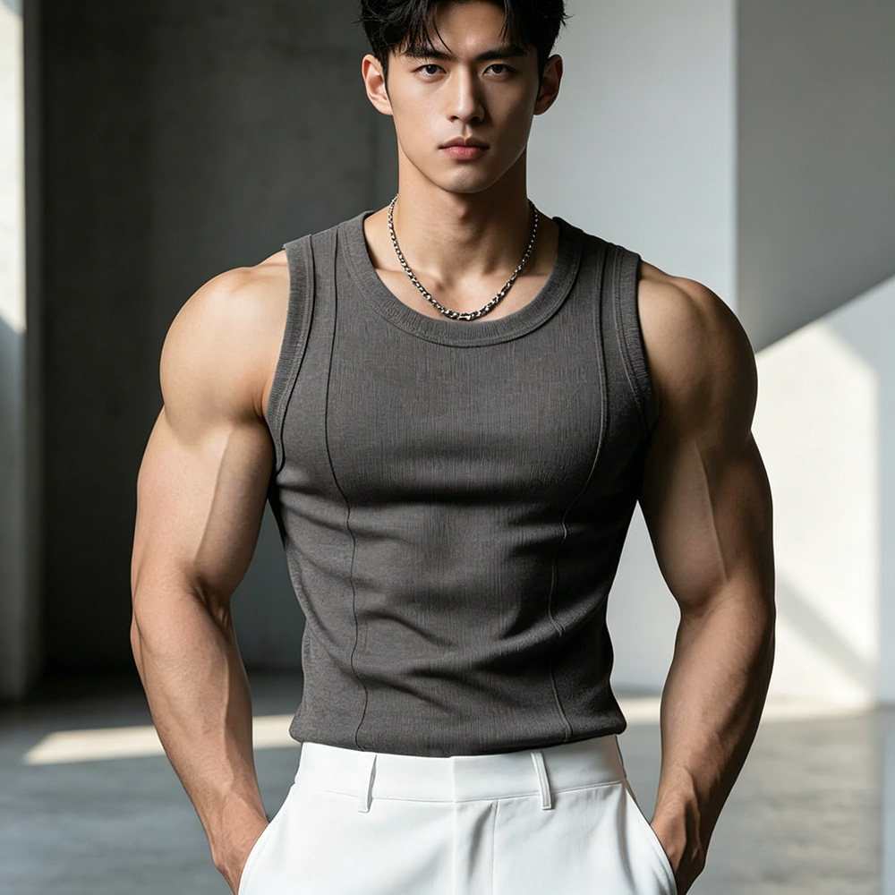 Men's Summer Muscle Tank Top T - Sleeveless Undershirt recensione e prezzo