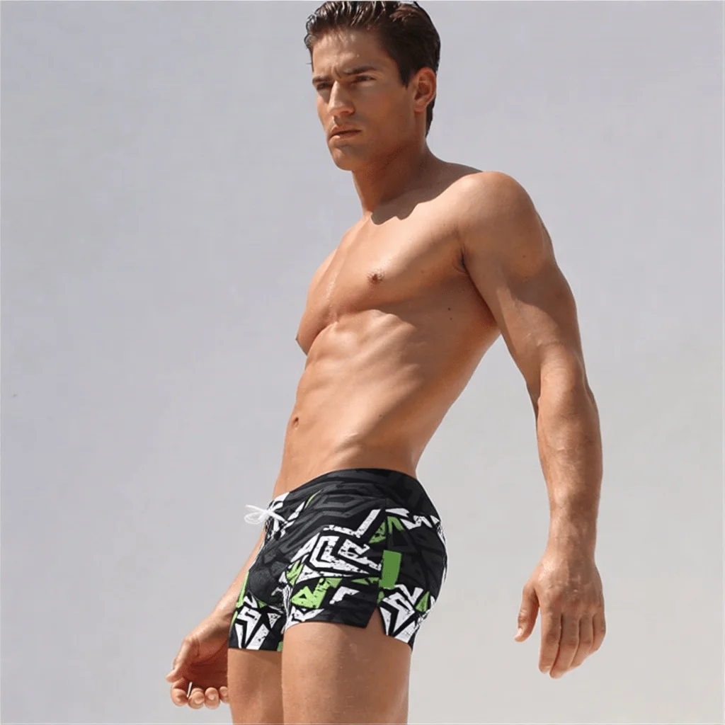 Men's Fashion Printed Pattern  - Bamboo Fiber Trunk recensione e prezzo