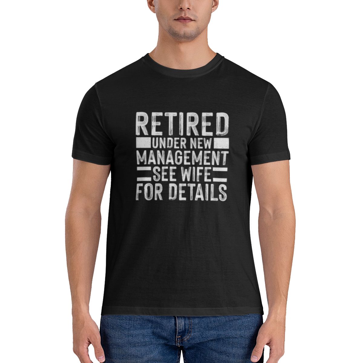 Men's Retired Under New Manage - Undershirt Crew Neck recensione e prezzo