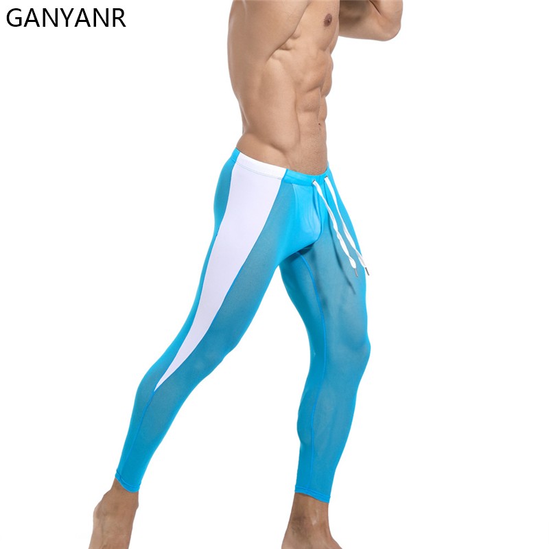 GANYANR Running Tights Men Com - Compression Long Pant recensione e prezzo