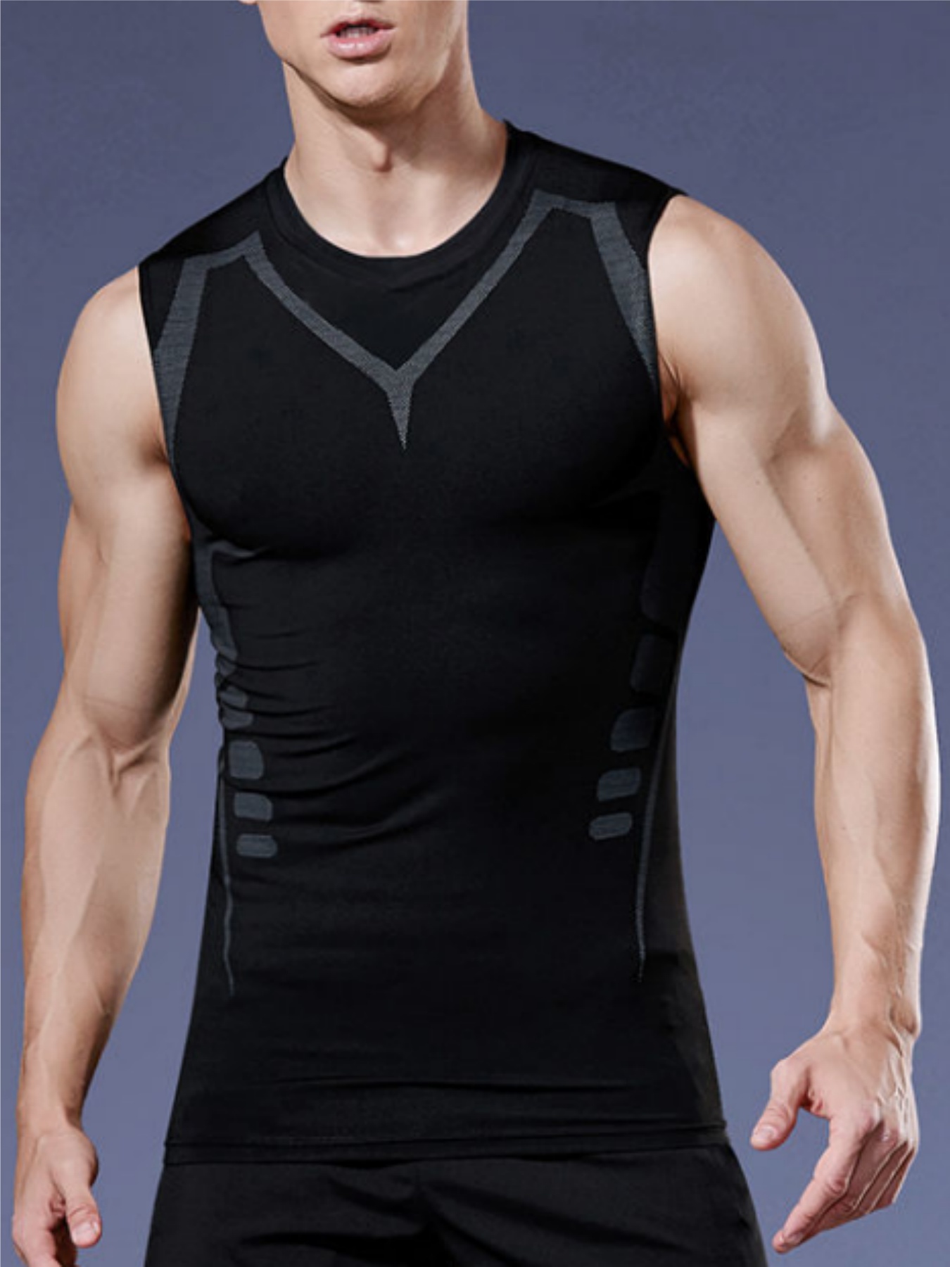 Men's Tight Vest Compression S - T Shirt Tight Fit recensione e prezzo