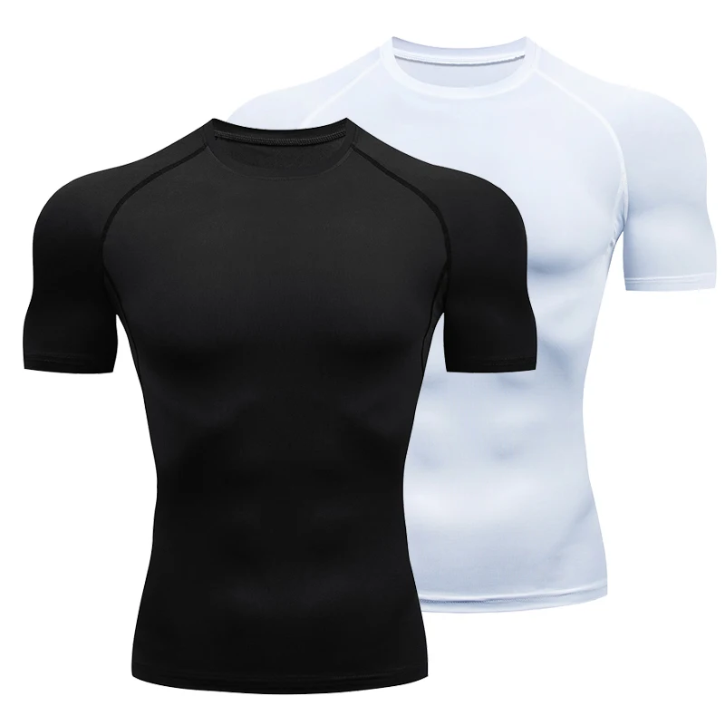 Mens Sport Top for Fitness T-s - T Shirt Tight Fit recensione e prezzo