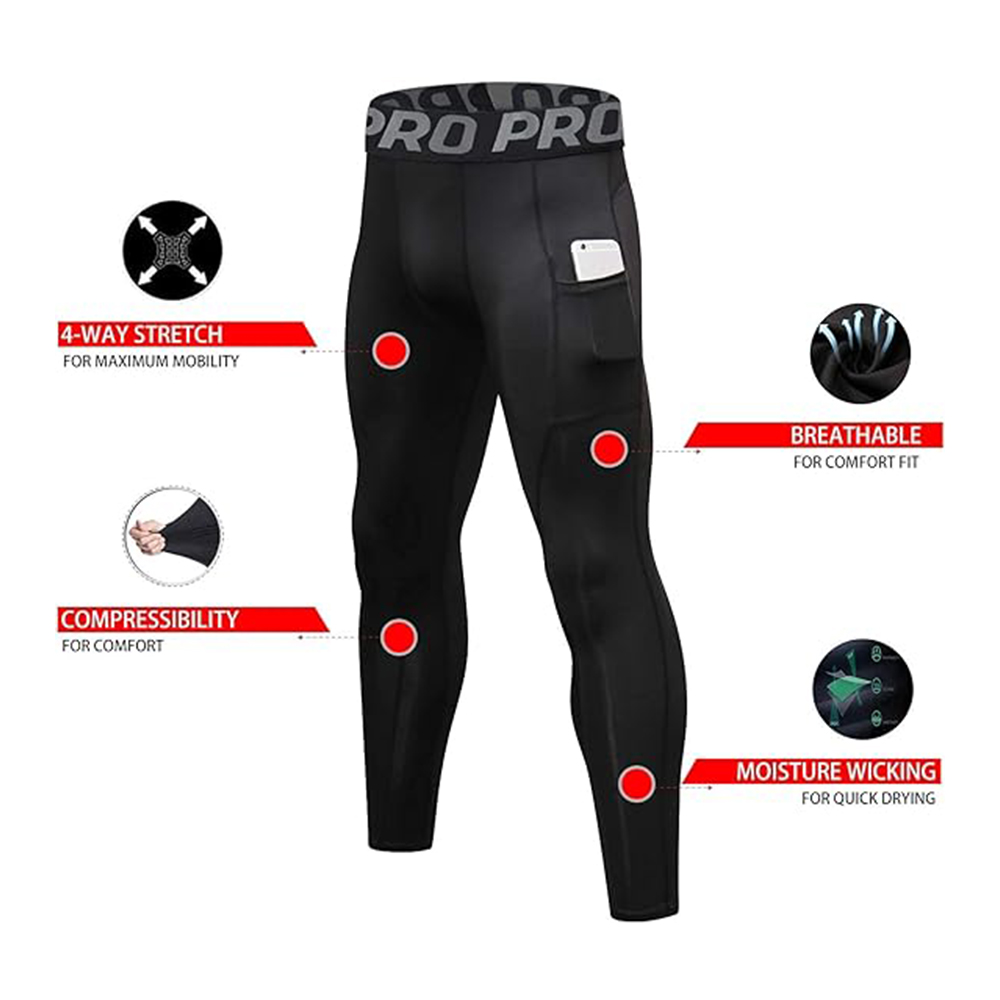 Men's Compression Pants Long J - Compression Long Pant recensione e prezzo