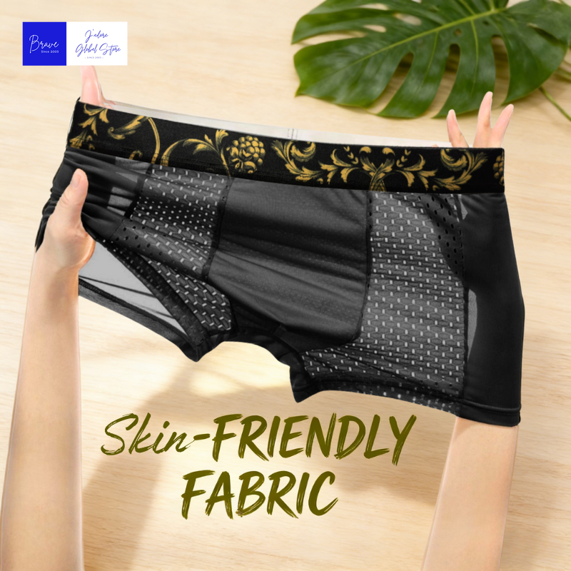 Men's Ice Silk BoxerBriefs Gol - Trunk Breathable Men recensione e prezzo