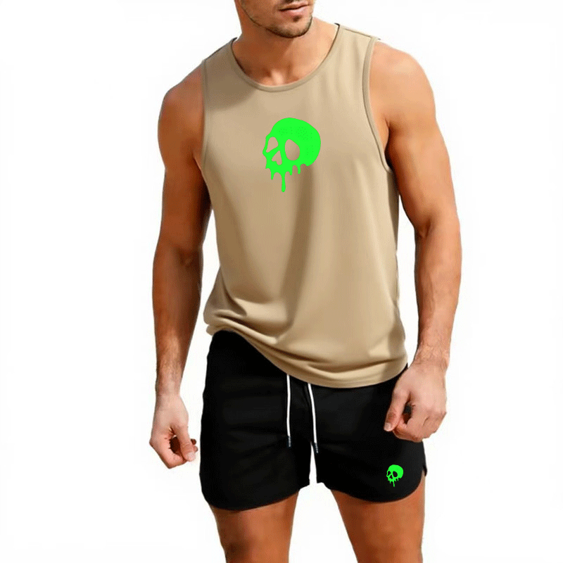 Fitness loose men tank top  sl - Sleeveless Undershirt recensione e prezzo