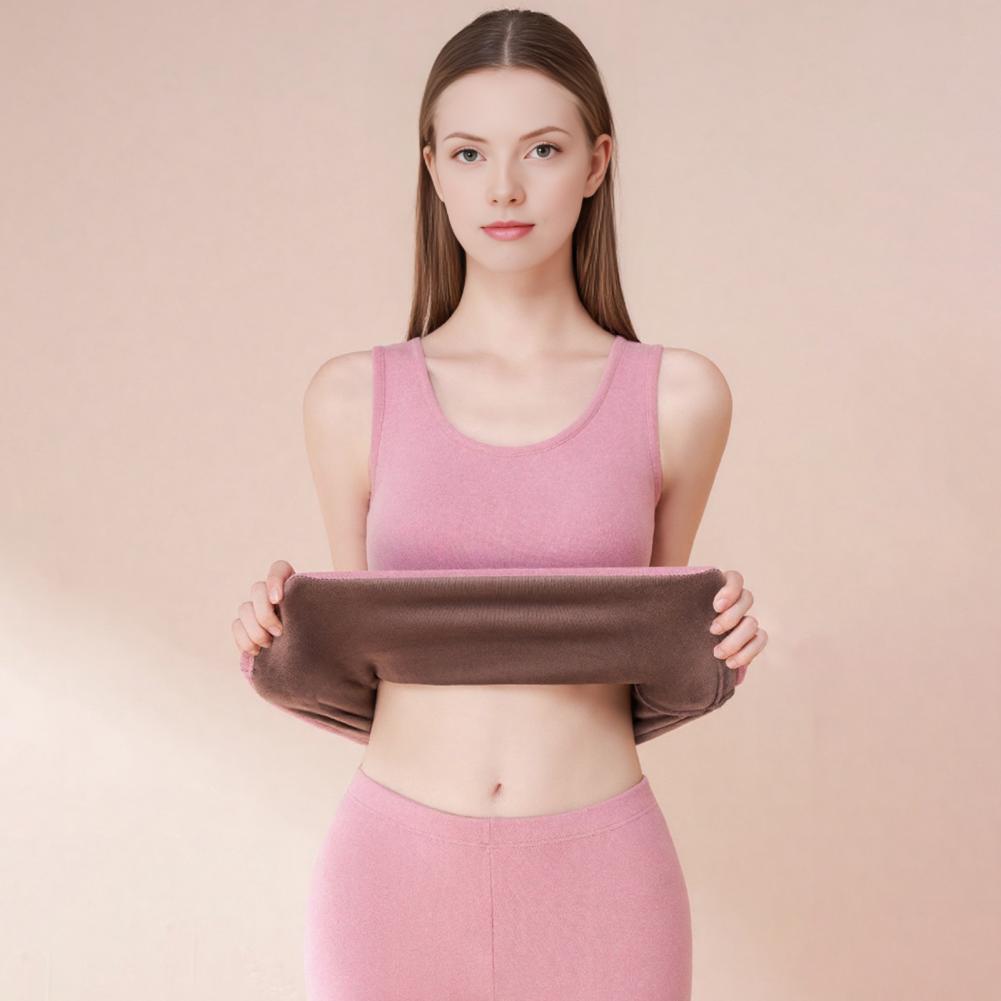 Fleece Lined Women Thermal Tan - Undershirt Crew Neck recensione e prezzo