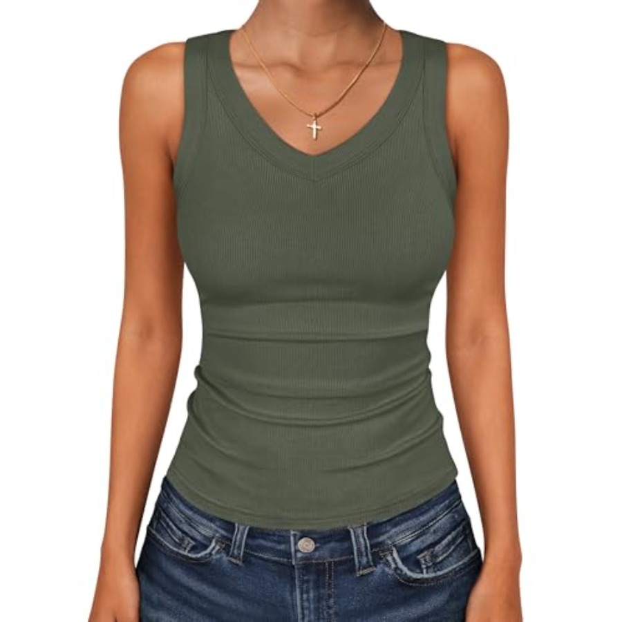 ANRABESS Tank Tops for Women V - Tank Top Ribbed recensione e prezzo