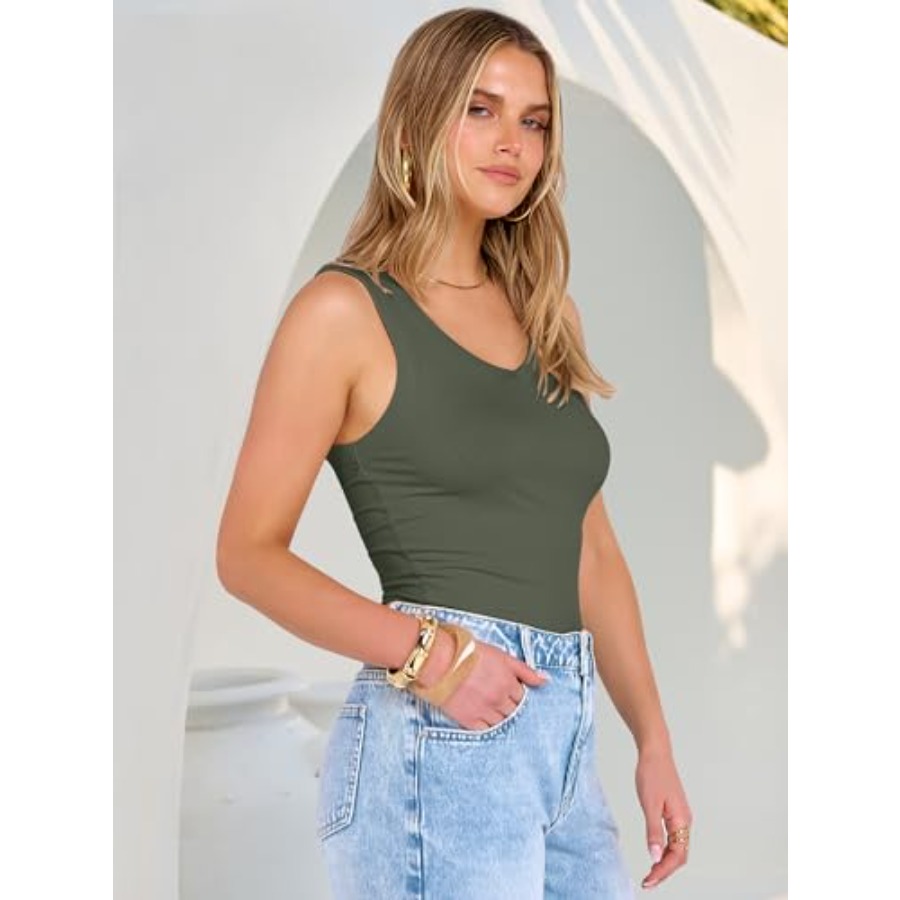 ANRABESS Tank Tops for Women V - Tank Top Ribbed recensione e prezzo