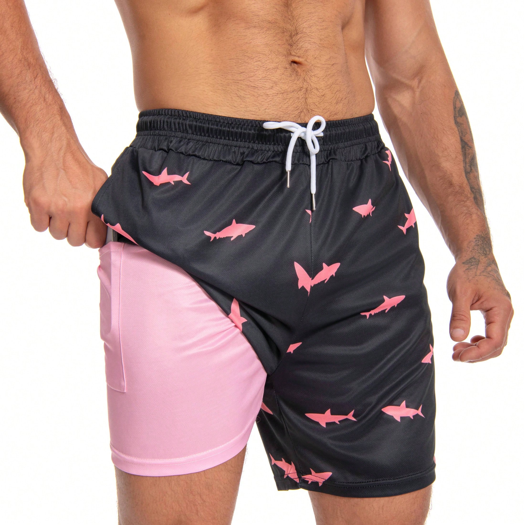 Mens Swim Trunks With Compress - Trunk Breathable Men recensione e prezzo