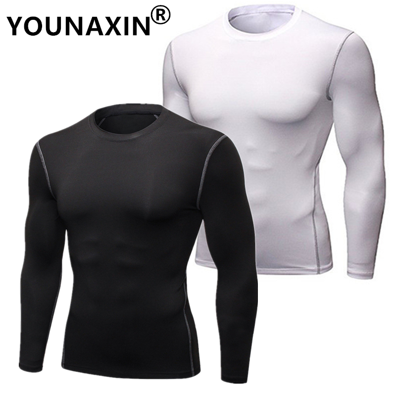 Men's Running Sports Long Slee - T Shirt Tight Fit recensione e prezzo
