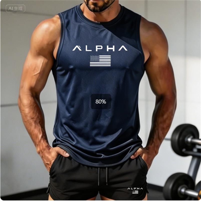 2026 Alpha Men's Printed Round - Sleeveless Undershirt recensione e prezzo