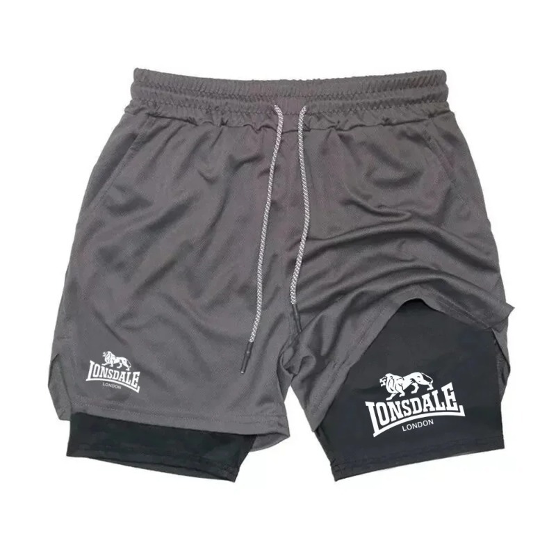 2in1 Running Shorts for Men Gy - Compression Shorts Athletes recensione e prezzo