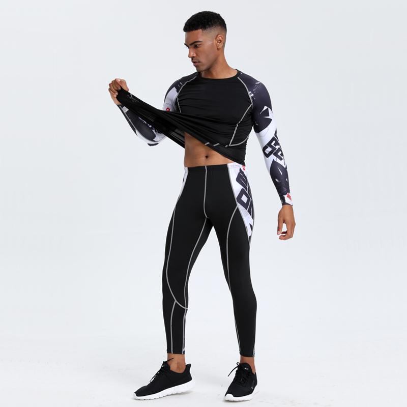 Men's PRO Sports Fitness Suit: - Compression Long Pant recensione e prezzo
