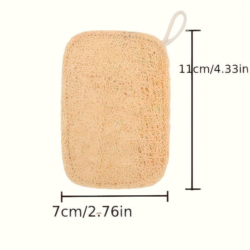 6pcs Natural Loofah Exfoliatin - Bamboo Fiber Trunk recensione e prezzo