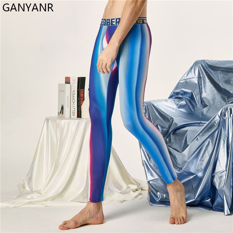 GANYANR Running Tights Men Com - Compression Long Pant recensione e prezzo
