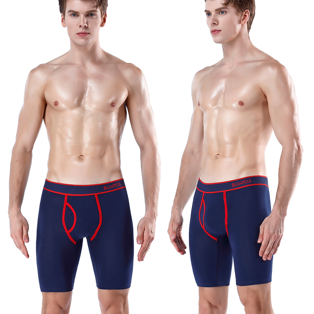 Front Opening Long Men's Panti - Boxer Brief Pack Cotton recensione e prezzo