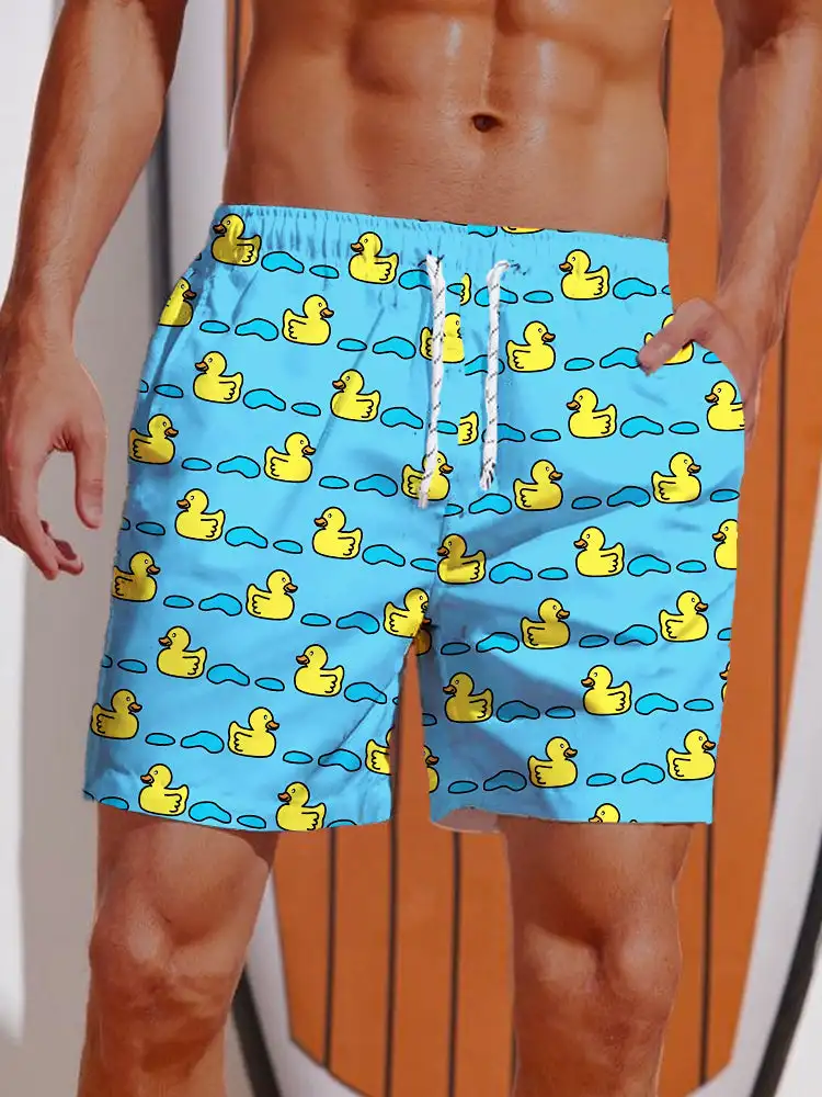 New Men's Shorts Hawaiian Yell - Trunk Breathable Men recensione e prezzo