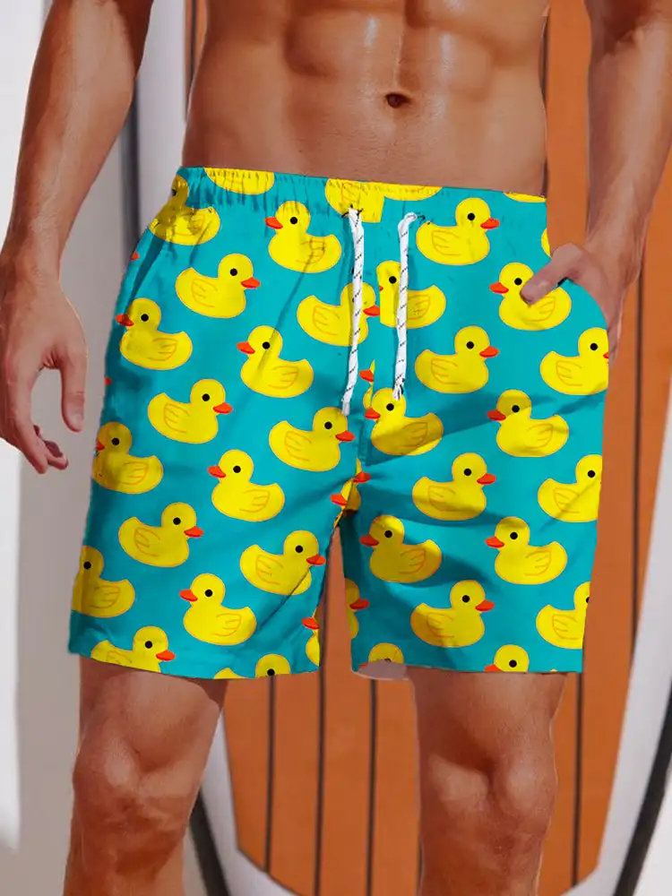 New Men's Shorts Hawaiian Yell - Trunk Breathable Men recensione e prezzo