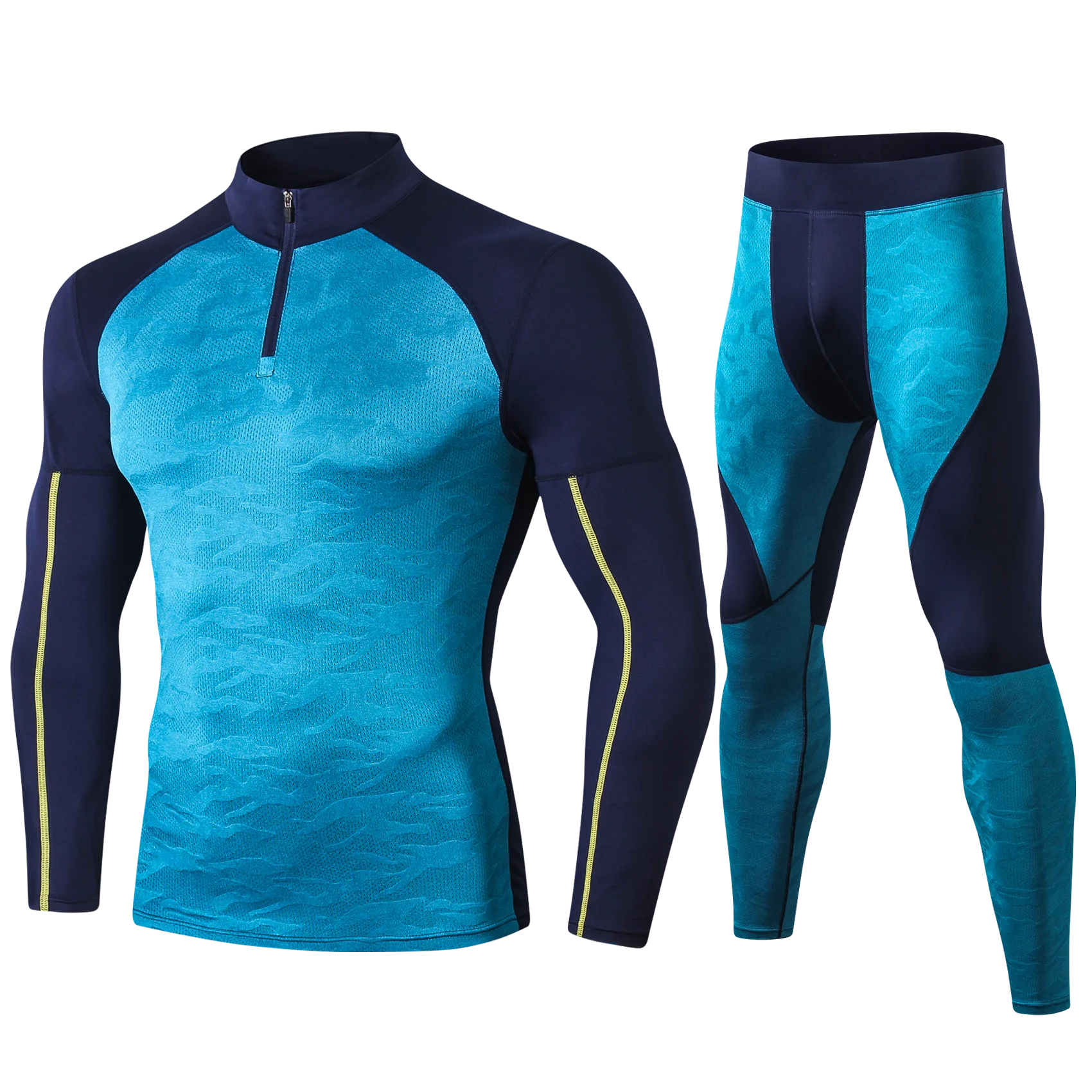 Mens Running Set Compression T - Compression Long Pant recensione e prezzo