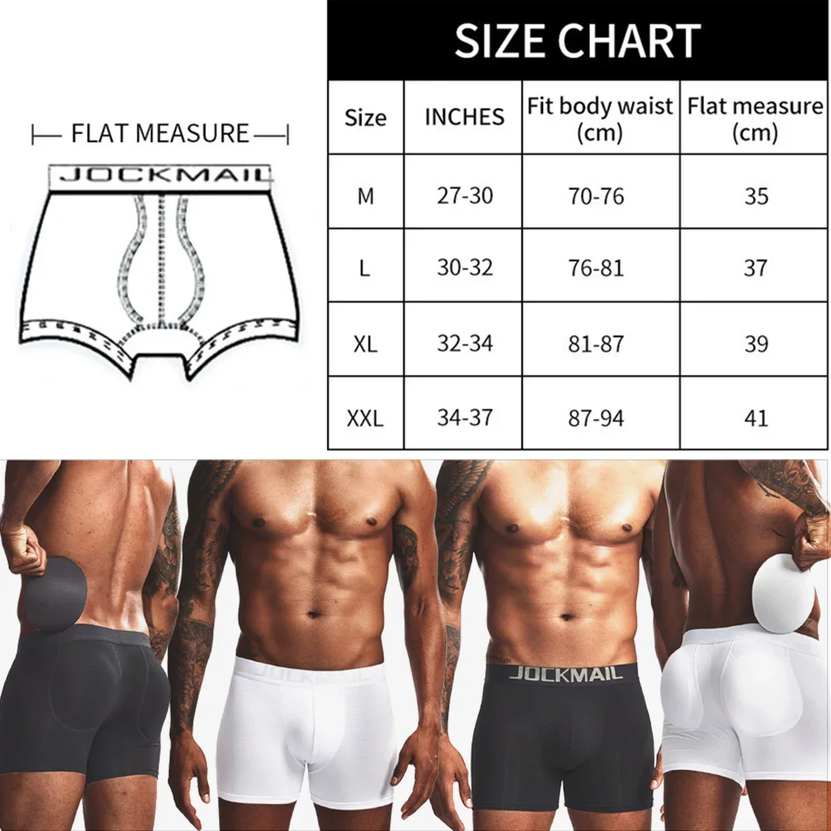 Men Comfortable Cotton Butt Li - Boxer Brief Pack Cotton recensione e prezzo