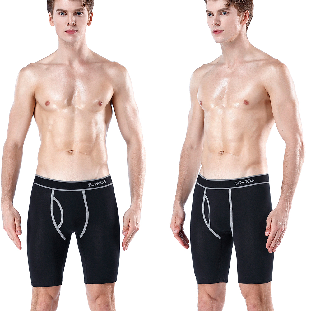 5pcs Long Boxer Mens Boxer Sho - Boxer Brief Pack Cotton recensione e prezzo