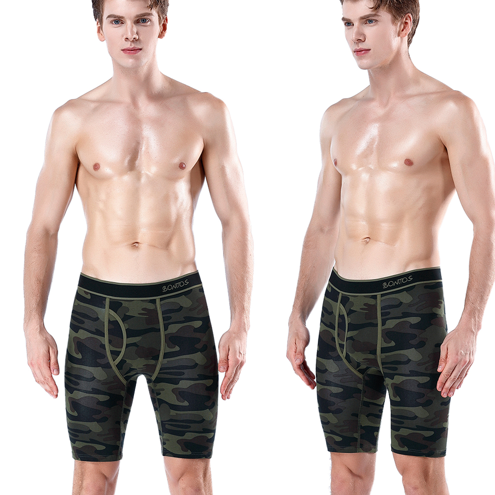 5pcs Long Boxer Mens Boxer Sho - Boxer Brief Pack Cotton recensione e prezzo