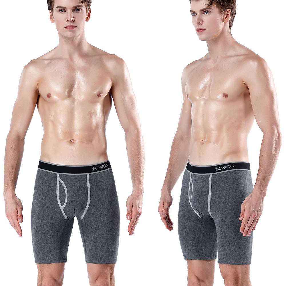 5pcs Long Boxer Mens Boxer Sho - Boxer Brief Pack Cotton recensione e prezzo