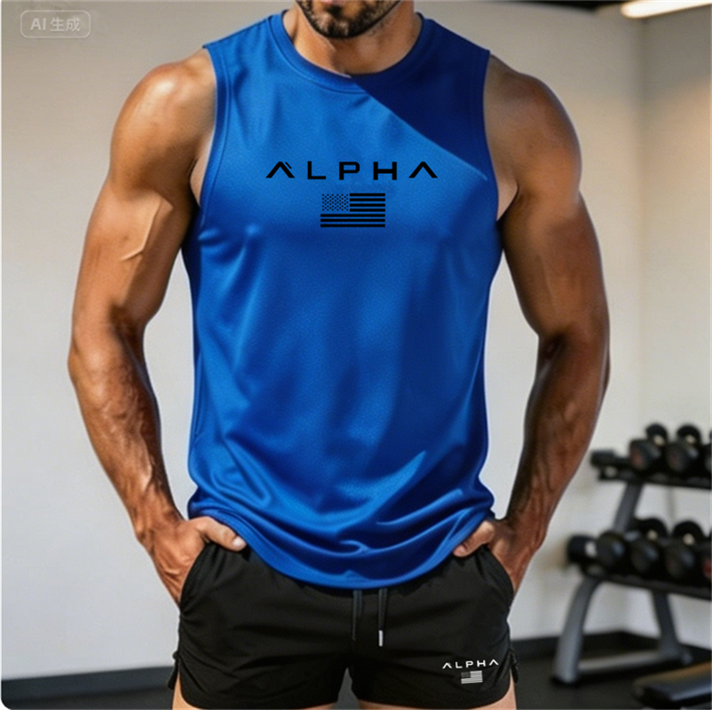2026 Alpha Men's Printed Round - Undershirt Crew Neck recensione e prezzo