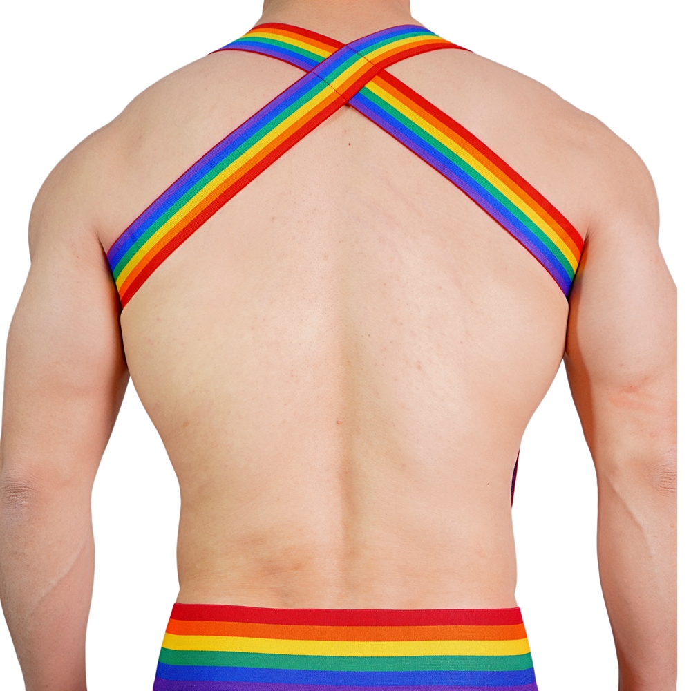 JOCKMAIL Rainbow Body Harness  - Jockstrap Athletic recensione e prezzo