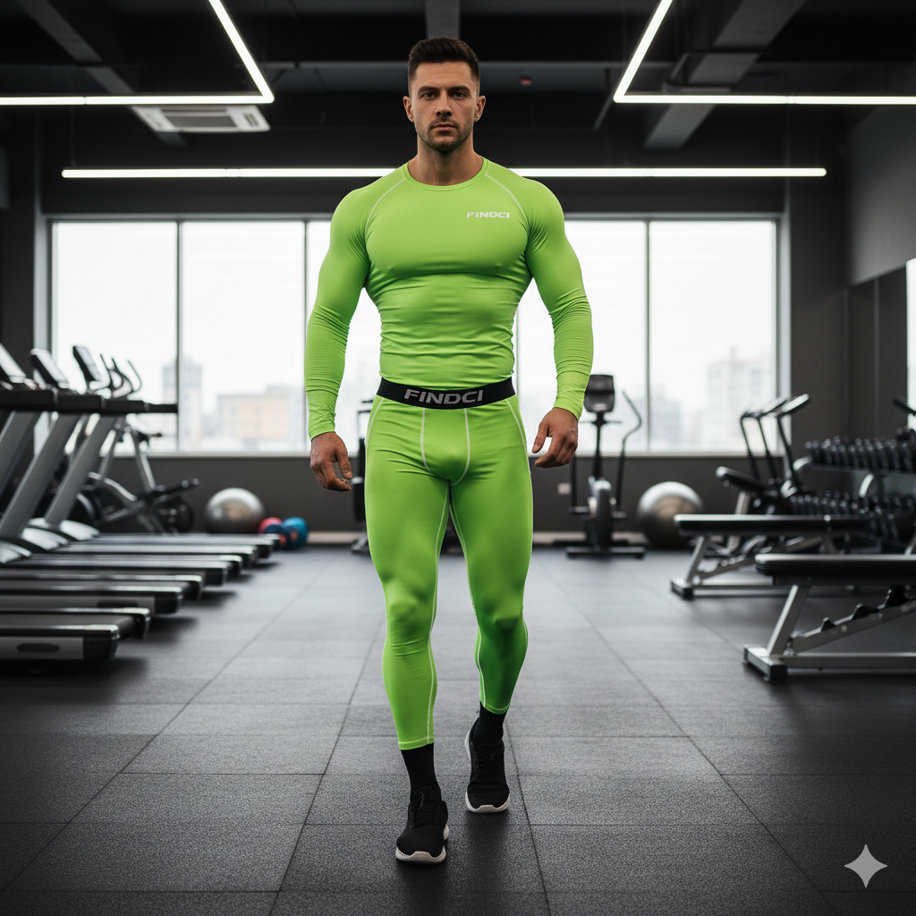 FINDCI Men's Sports Running Se - Compression Long Pant recensione e prezzo