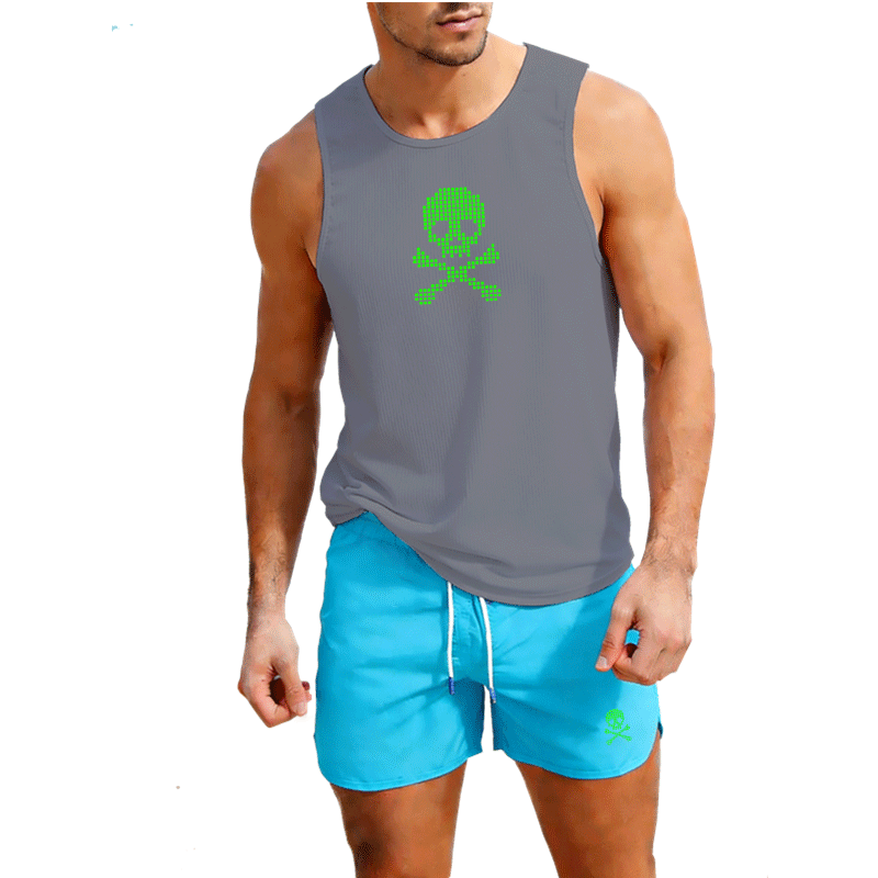Fitness loose men tank top  sl - Sleeveless Undershirt recensione e prezzo