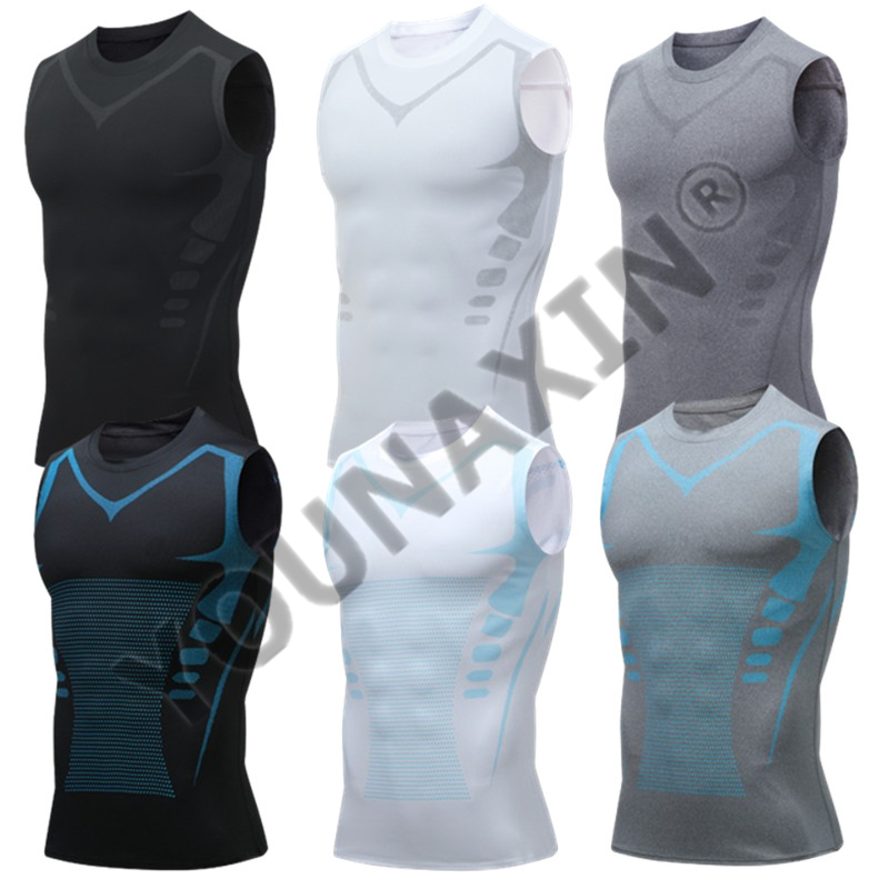 3 Pieces Men's Sleeveless T-Sh - T Shirt Tight Fit recensione e prezzo